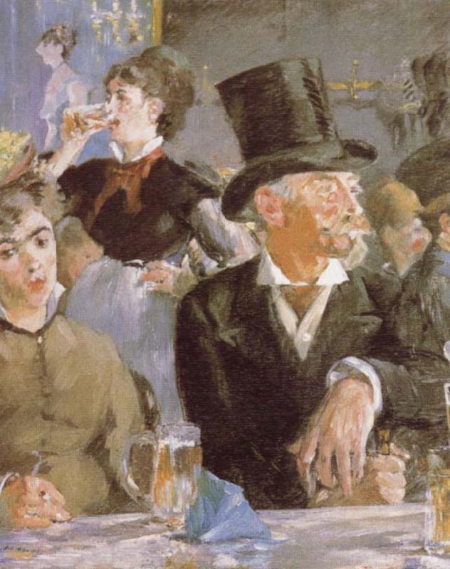 Edouard Manet Bock drinkers France oil painting art